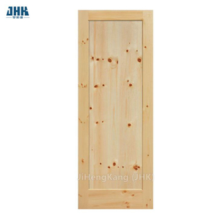 Knotty Pine Hampton Inn White Painted Sliding Barn Door