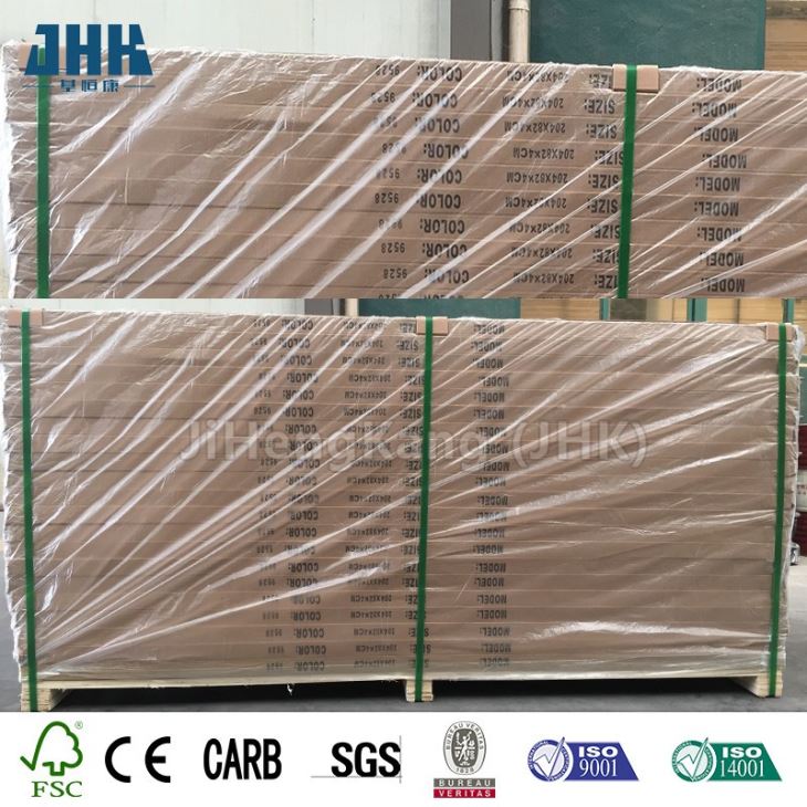 复合木PVC面板门工业